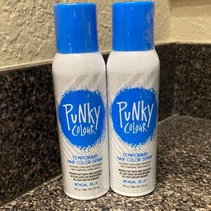 Punky Colour Temporary Hair Color Spray - Bengal Blue 3.5 ounces